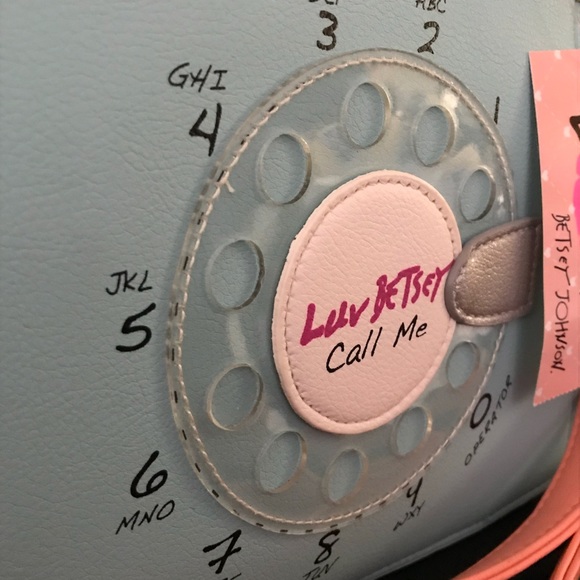 Luv Betsey Johnson Ringz Phone Crossbody Pastel - Picture 2 of 6